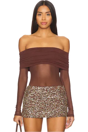 superdown Body koa en color chocolate talla L en - Chocolate. Talla L (también en M, S, XL, XS, XXS).