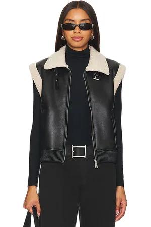 Steve Madden Chaleco avi en color talla XL en - Black. Talla XL (también en XS).
