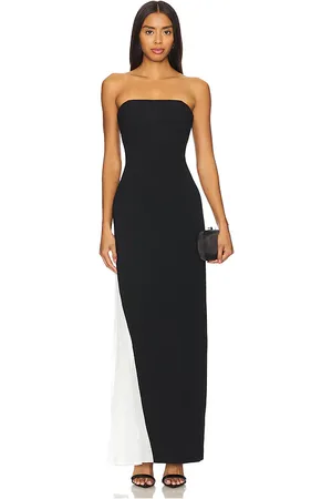 ALICE+OLIVIA Maxivestido retha en color negro talla 0 en - Black. Talla 0 (también en 2, 4).