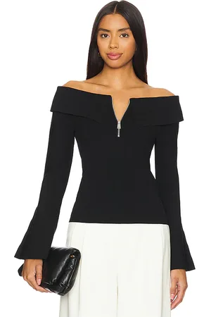 Simkhai Top descubierto rebecka en color talla M en - Black. Talla M (también en XS).