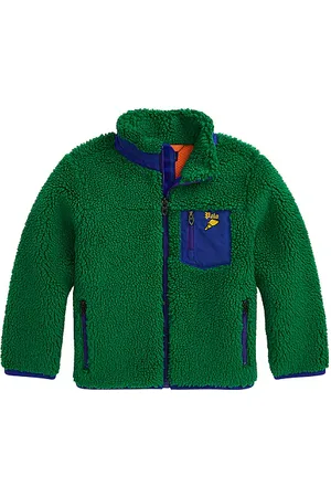 Ralph Lauren Sudadera polar con cremallera completa en color verde talla 2 en - Green. Talla 2 (también en 5).