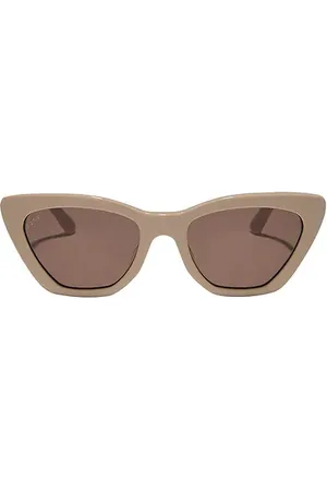 DIFF EYEWEAR Gafas de sol camila en color beige talla all en - Beige. Talla all.