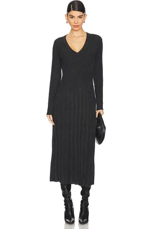 AUTUMN CASHMERE Vestido punto en color gris talla L en - Grey. Talla L (también en M, S, XL, XS).