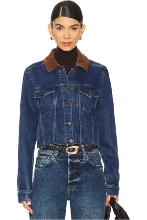 VERONICA BEARD Chaqueta cara en color denim-dark talla L en - Denim-Dark. Talla L (también en XL).