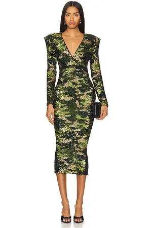 Zhivago 3 formas de usar el vestido midi tears en rain en color verde talla 12 en - Green. Talla 12 (también en 4, 6).
