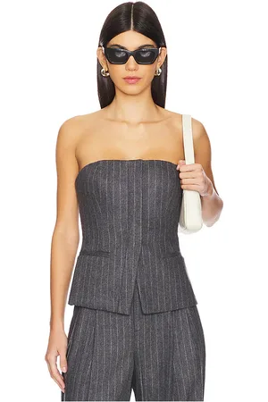A.L.C. Renee top en color charcoal talla 4 en - Charcoal. Talla 4 (también en 6).