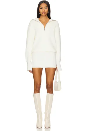 SER.O.YA Vestido jersey saydi en color blanco talla L en - White. Talla L (también en M, S, XL, XS).