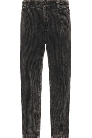 Scotch&Soda Pleated washed corduroy chino en color talla 32 en - Black. Talla 32 (también en 34x32, 36x32).