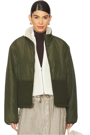 Graham & Spencer Chaqueta reversible tasha en color verde talla M en - Green. Talla M (también en XL).