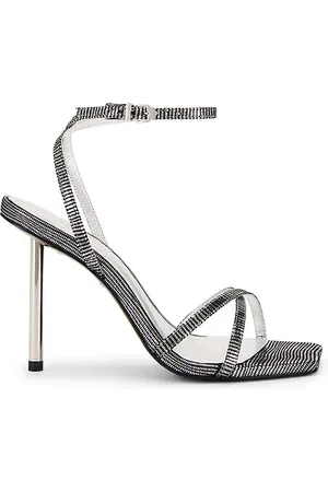 Schutz Sandalia eva en color plateado metálico talla 10 en - Metallic Silver. Talla 10 (también en 6, 8, 8.5).