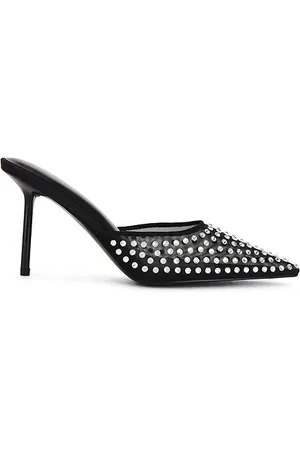 GOOD AMERICAN Pantunfla crystal en color negro talla 5 en - Black. Talla 5 (también en 6, 6.5, 7, 7.5).