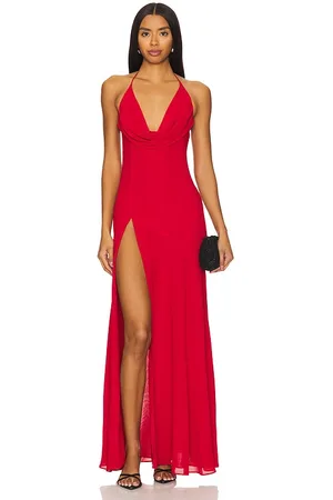 NBD Vestido largo nathalia en color talla M en - Red. Talla M (también en XL, XS).