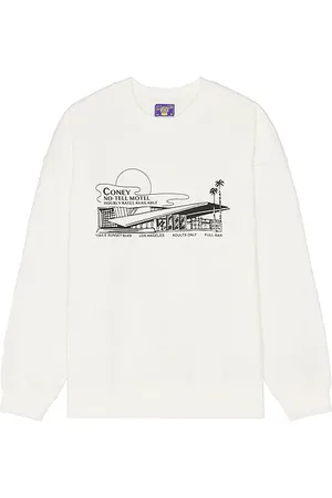 Coney Island Picnic Sudadera water based en color blanco talla L en - White. Talla L (también en XL/1X).