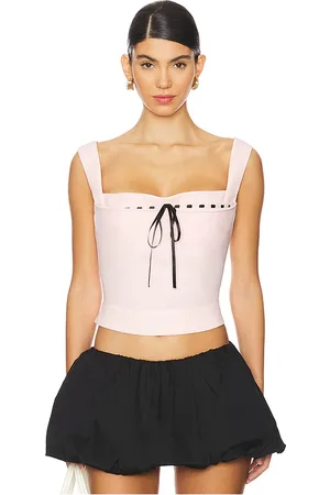 Miaou Corsé laced imogene en color rosado talla L en - Pink. Talla L (también en M, S).
