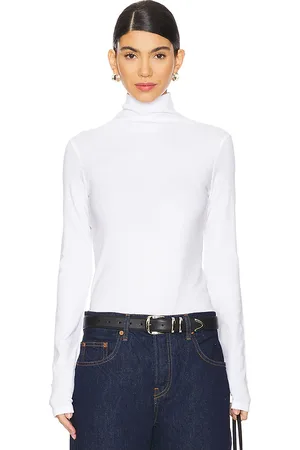 Vince Cuello vuelto en color blanco talla L en - White. Talla L (también en S, XS).