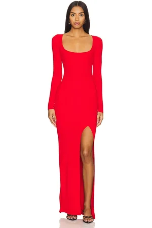GOOD AMERICAN Maxivestido virgo en color rojo talla M en - Red. Talla M (también en XL/1X, XS, XXXXL/4X).
