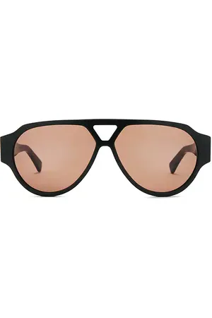 Bottega Veneta Gafas de sol bold en color verde talla all en - Green. Talla all.