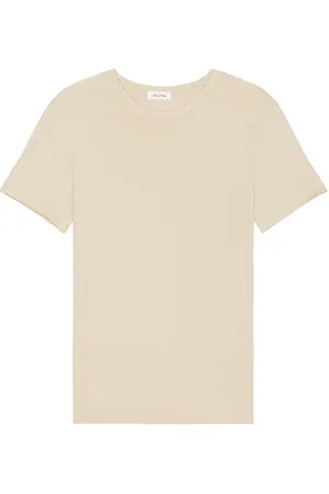 American Vintage Camiseta en color beige talla L en - Beige. Talla L (también en M, S).