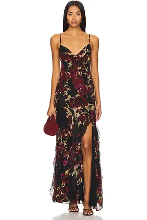 Nicholas Maxivestido kamila en color burgundy talla 0 en - Burgundy. Talla 0 (también en 10, 2, 4, 6, 8).