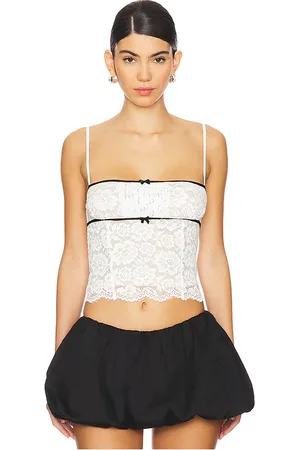 MAJORELLE Leila top en color talla M en - White. Talla M (también en S, XL).