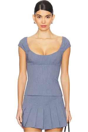 Lovers And Friends Cohle top en color gris talla M en - Grey. Talla M (también en S, XS).