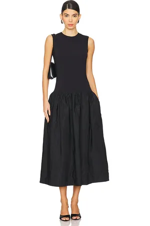 Anna October Vestido basilia en color talla S en - Black. Talla S (también en XS).
