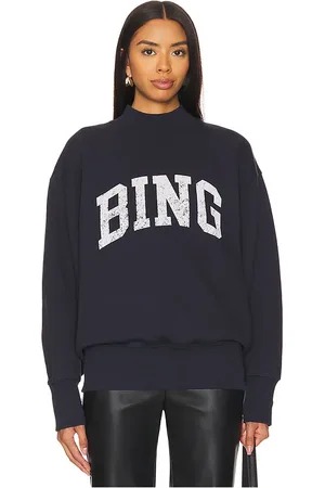 ANINE BING Sudadera bradie bing en color talla L en - Navy. Talla L (también en S).