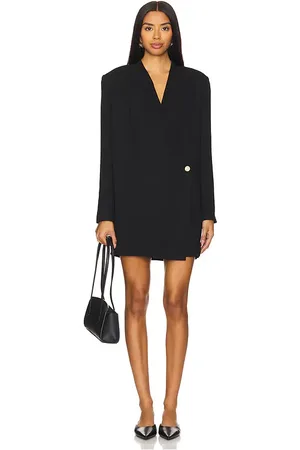 ANINE BING Minivestido venice en color talla M en - Black. Talla M (también en XS).