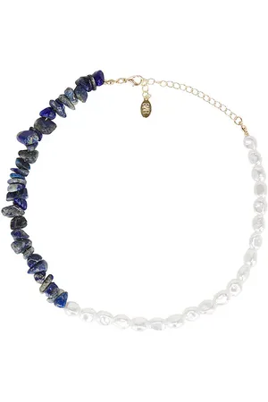 8 Other Reasons Gargantilla split pearl en color talla all en - Blue. Talla all.