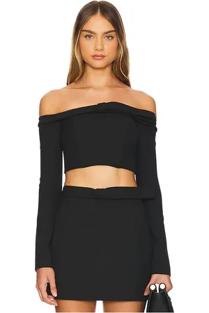 Cult Gaia Valia top en color talla 0 en - Black. Talla 0 (también en 10, 2, 4, 6, 8).