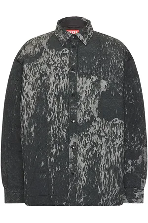 Diesel Camisa boch en color negro talla 46 en - Black. Talla 46 (también en 48, 50).