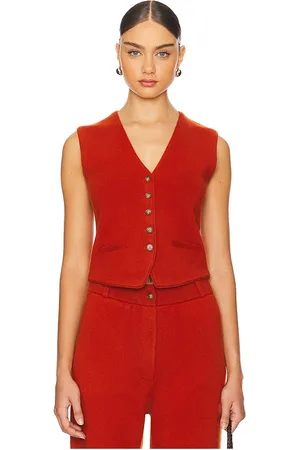 Guest In Residence Guest en residence chaleco en color burnt orange talla L en - Burnt Orange. Talla L (también en M, S, XL).