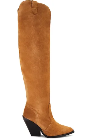 Free People Triple crown over the knee boot en color bronce talla 6 en - Tan. Talla 6 (también en 7).