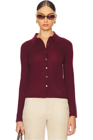 Guest In Residence Guest en residence camisa en color burgundy talla S en - Burgundy. Talla S (también en XS).