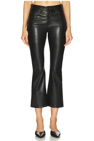 RAG&BONE Pantalón acampanado de piel sintética peyton en color talla 25 en - Black. Talla 25 (también en 26, 28, 30, 31, 32).