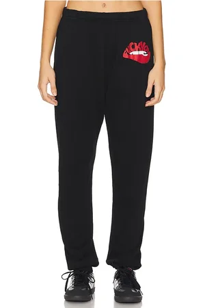 LAUREN MOSHI Pantalones deportivos con bolsillos chantria sweatpant w pockets en color talla S en - Black. Talla S (también e