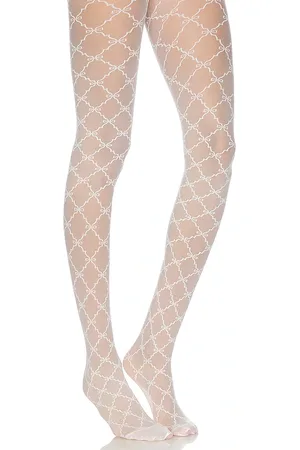 Free People Estilo ajustado ribbon chain en color talla all en - Cream. Talla all.