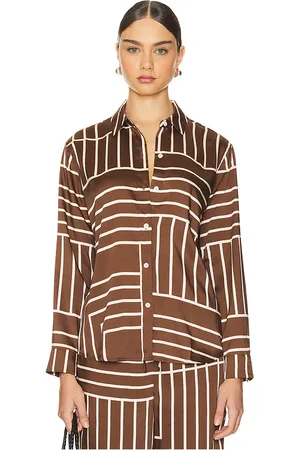 Rails Camisa abotonada elias en color marrón talla XS en - Brown. Talla XS (también en XXS).