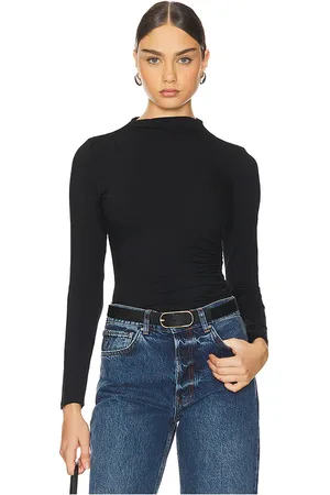 Rails Top manga larga joelle en color negro talla L en - Black. Talla L (también en XL, XS, XXS).