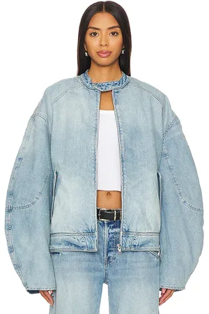 EB DENIM Chaqueta bomber domenico en color denim claro talla M en - Denim-Light. Talla M (también en S, XL).