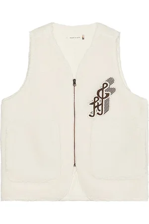 HONOR THE GIFT Chaleco en color talla L en - Cream. Talla L (también en XL/1X).