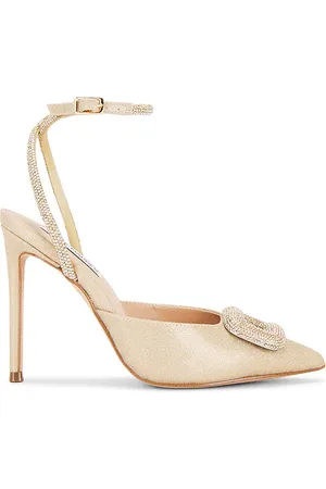 Steve Madden Tacón vienna en color oro metálico talla 6 en - Metallic Gold. Talla 6 (también en 7.5, 8.5, 9.5).