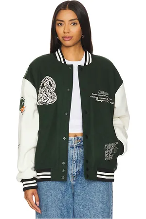 Dr Denim Chaqueta annivarsity en color verde talla M en - Green. Talla M (también en XL).