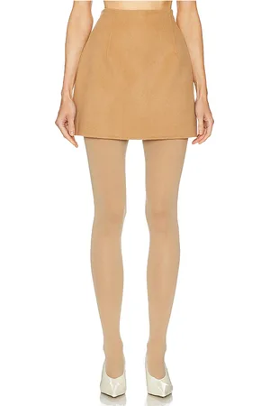 AKNVAS Falda cherry en color bronce talla 0 en - Tan. Talla 0 (también en 2, 4, 6).