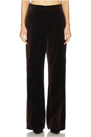 Ralph Lauren Pantalones alisados full length en color chocolate talla 14 en - Chocolate. Talla 14 (también en 4