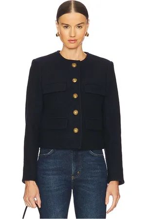 VERONICA BEARD Chaqueta leslie en color talla 14 en - Navy. Talla 14 (también en 16).
