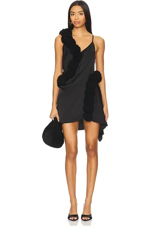 AKNVAS Vestido balbina en color negro talla 0 en - Black. Talla 0 (también en 2, 4, 6).