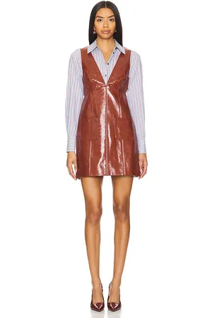 Cinq A Sept Vestido tade en color marrón talla 4 en - Brown. Talla 4 (también en 8).