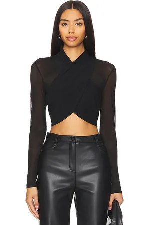Bardot Aliyah top en color talla S en - Black. Talla S (también en XS).