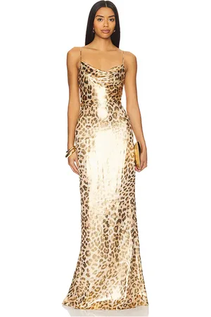 Lovers And Friends Vestido largo taylor en color marrón talla M en - Brown. Talla M (también en S, XS, XXS).